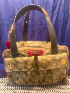 Louis Vuitton Denim Baggy PM / Neo Speedy Bag 💚 monogramouflauge